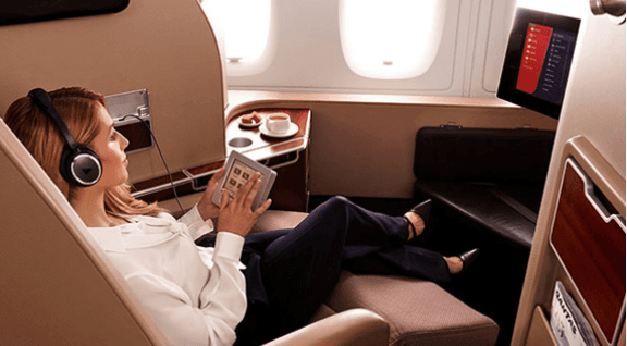 Qantas Mixed First &amp; Business Class to USA - Image 1