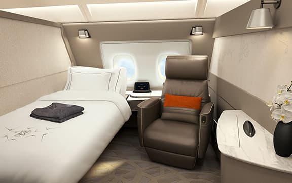 Singapore Airlines Mixed First & Business Class to Europe image 1