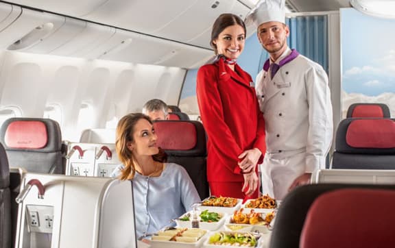 Austrian Airlines Business Class to Europe image 1