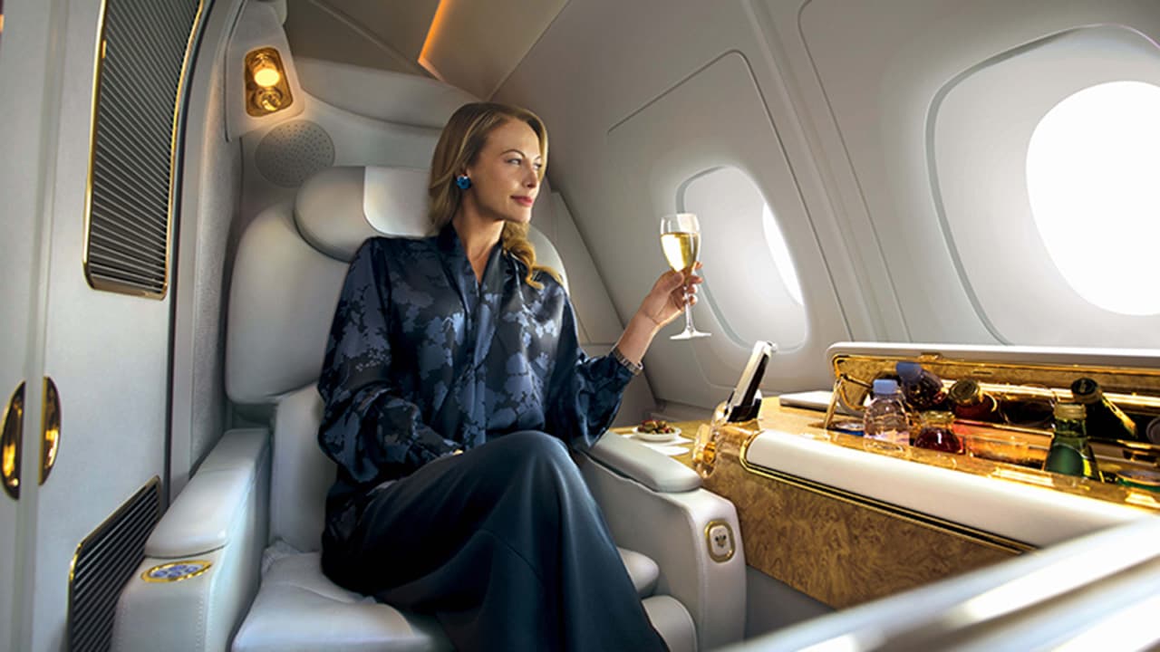 Emirates First Class to Europe image 1