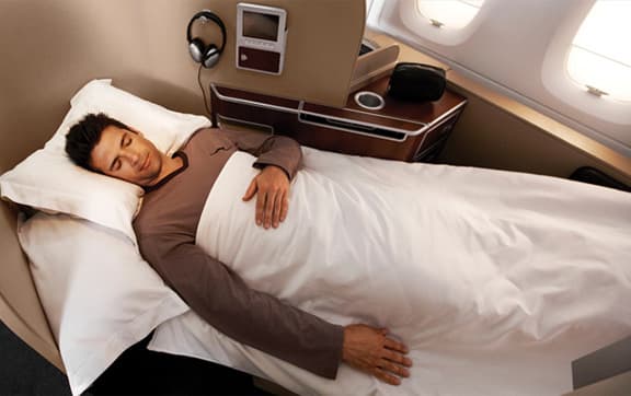 Oman Airways + Qantas/Thai Airways Mixed First & Business Class to Europe image 1