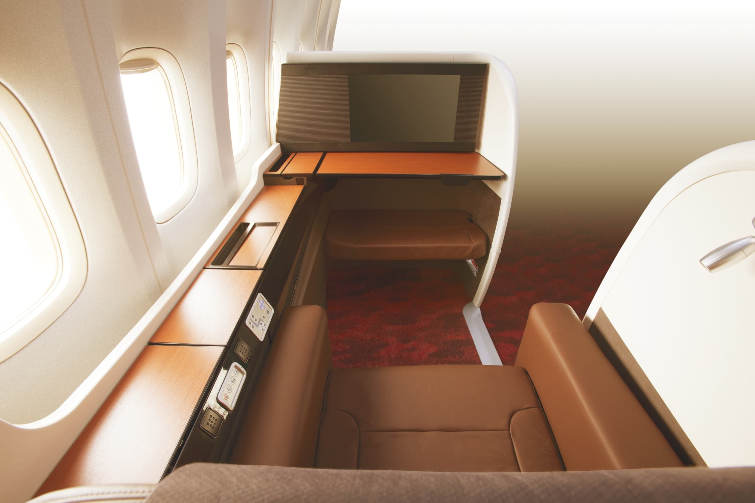 Japan Airlines to USA Mixed First and Business Class image 1