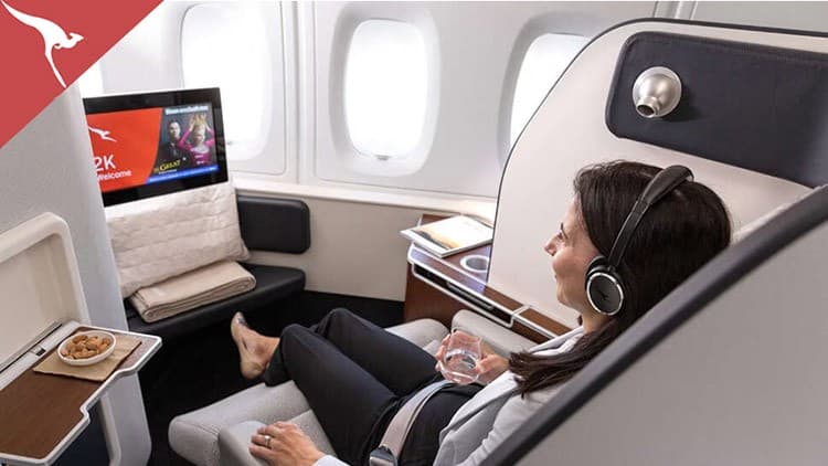 Qantas Airways First Class to Europe image 1