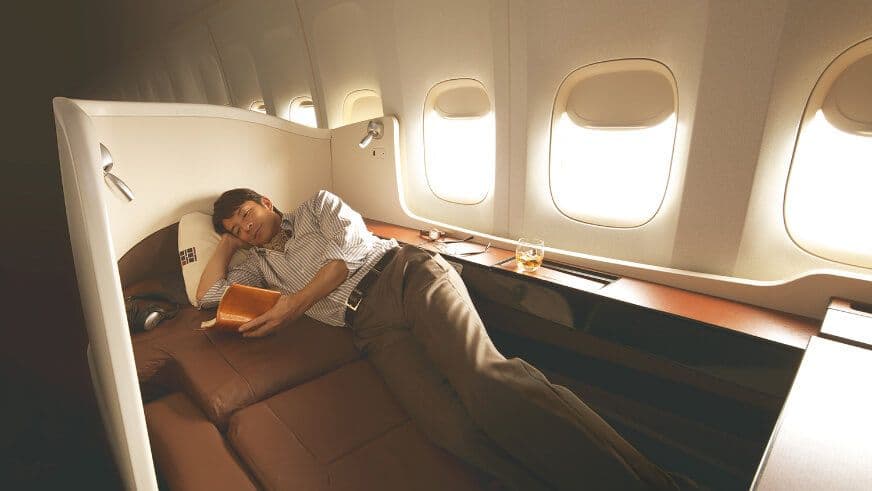 Japan Airlines First Class to USA image 1