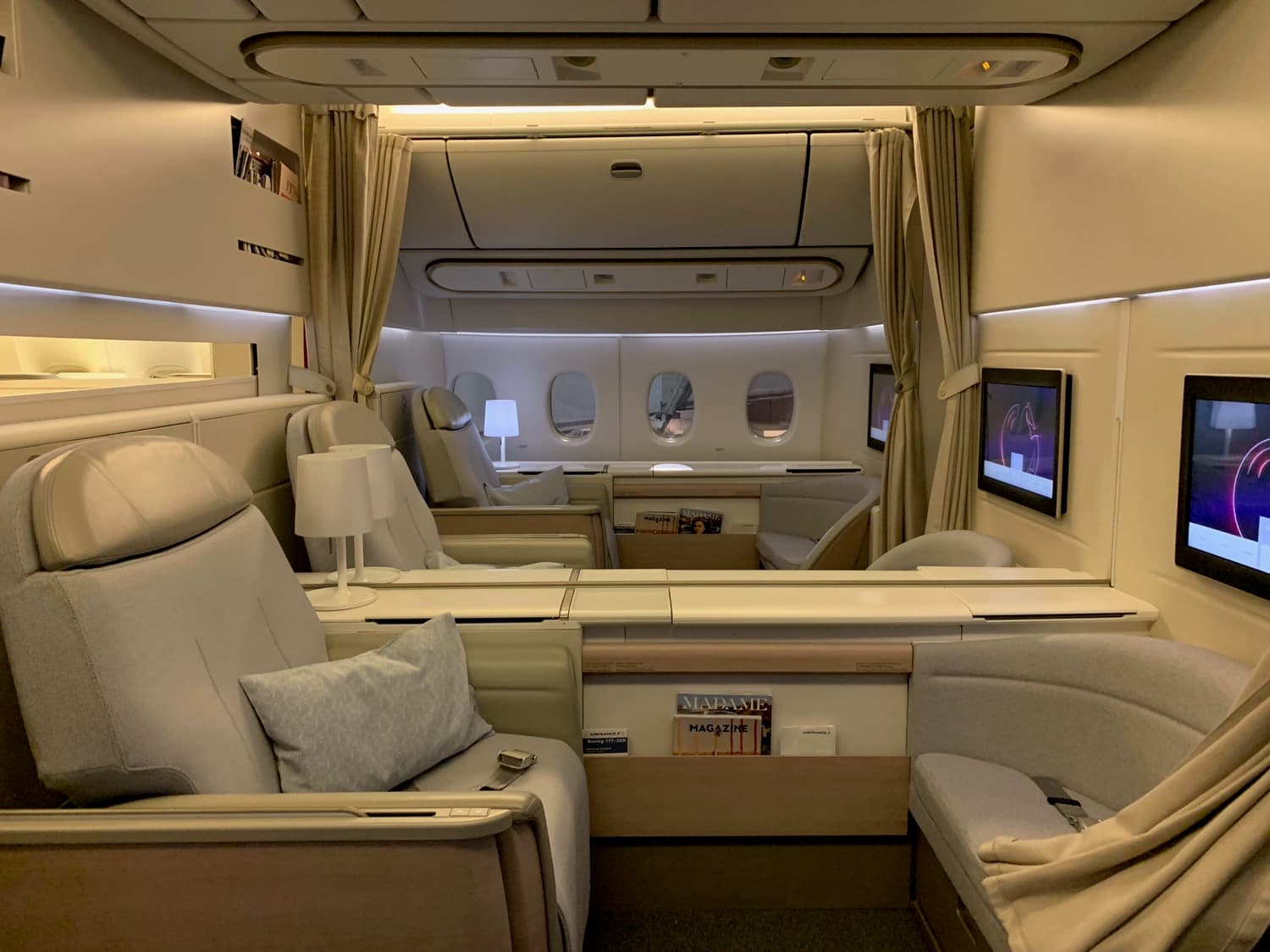 Qantas and Air France First Class Sydney to Paris image 1