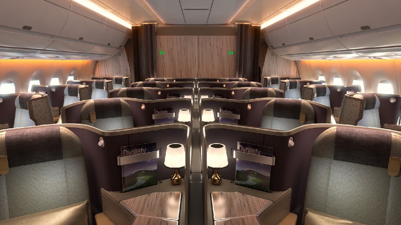 China Airlines Brisbane to Auckland Business Class image 1