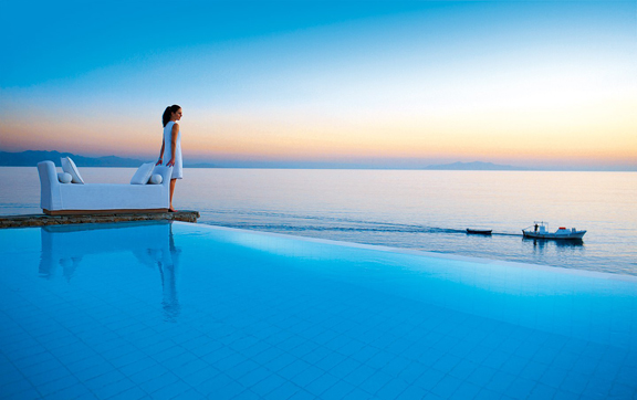 Petasos-Beach-Resort-and-Spa-Mykonos-Greece-View-Sunset