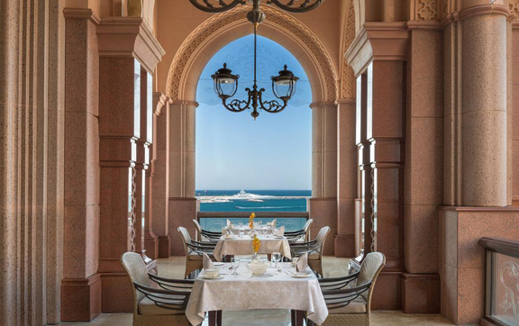 Emirates palace Abu Dhabi restaurant