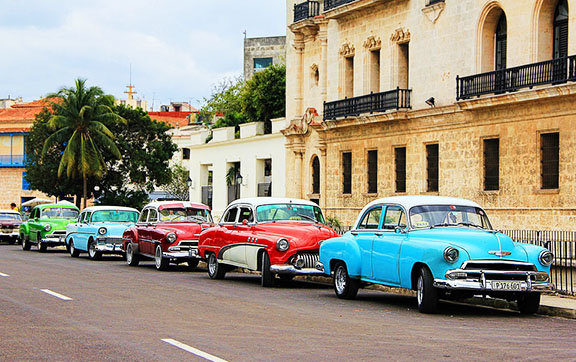 Colourful Cars in Havana